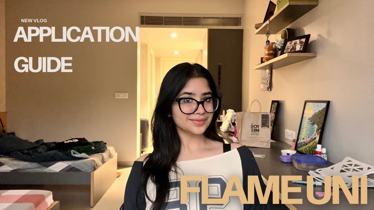 Flame University application process walkthrough!