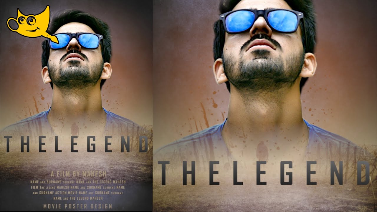 The Legend Mir Rom's Movie Poster in Gimp | The Parchake