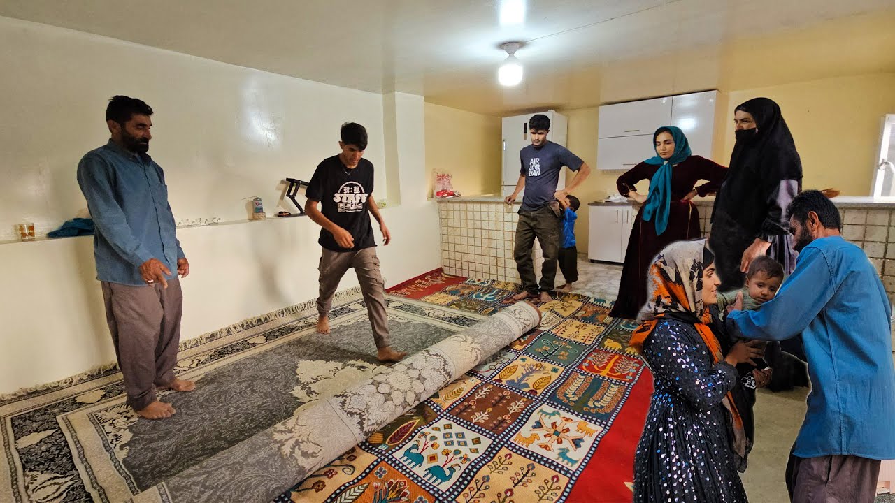 Amir’s Family Decorates Their New Home & Bakes Bread with Guests! 🏠🧺🍞
