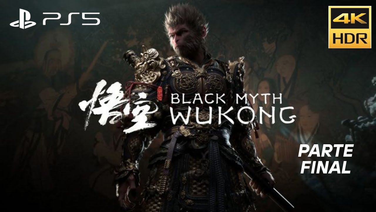 black myth wukong  Gameplay  Parte Final em 4K HDR  PS5  Modo Qualidade