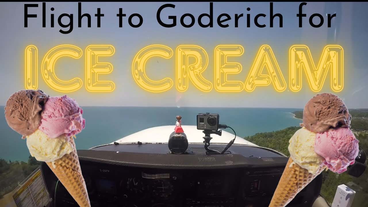 Flight from St. Thomas to Goderich for Ice Cream