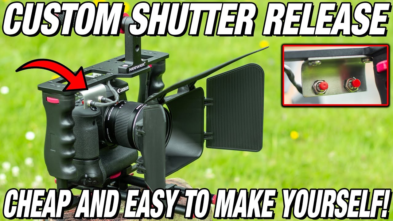 DSLR RIG CUSTOM SHUTTER RELEASE! | Make what YOU NEED!