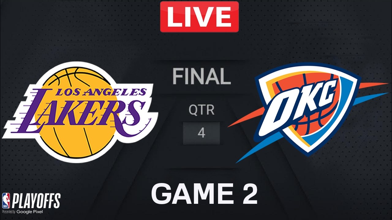 NBA LIVE! Los Angeles Lakers vs Oklahoma City Thunder Game 2 | May 8, 2026 NBA Playoffs LIVE