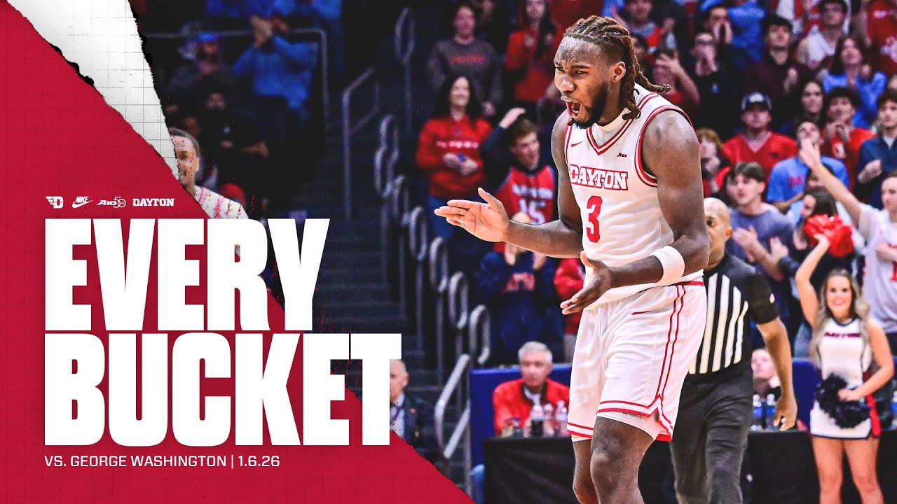 DaytonMBB Каждый мяч в корзину: Джордж Вашингтон