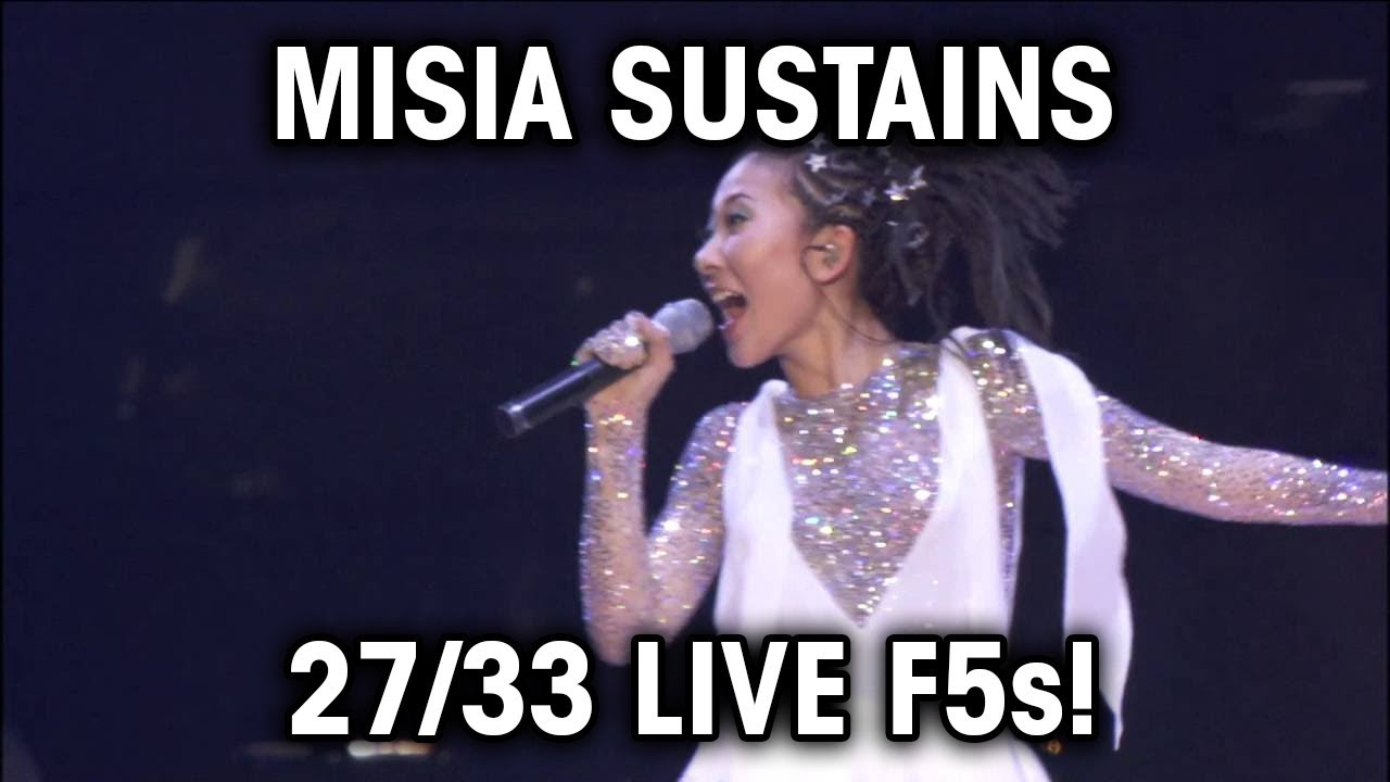 MISIA sustains 27 F5s in ONE performance!