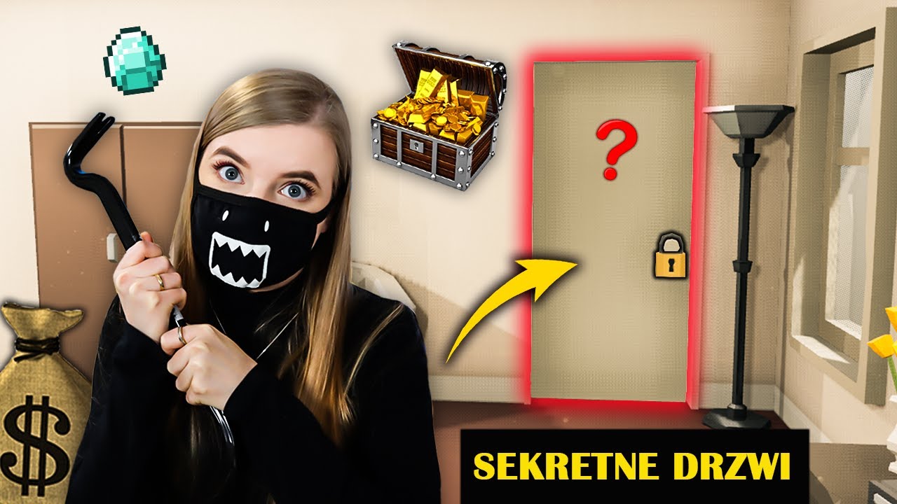 Co Skrywają SEKRETNE DRZWI ?🔒🚪 Symulator Złodzieja #4