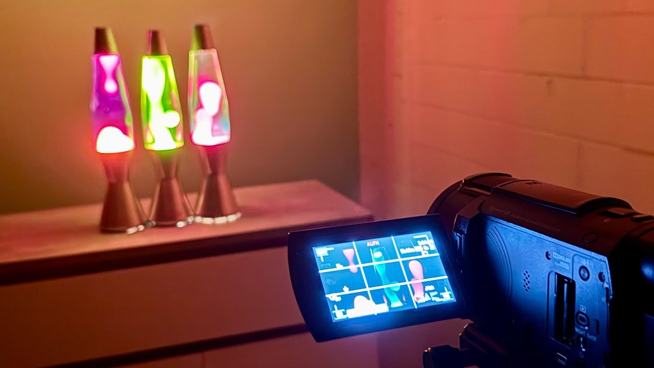 3 Lava Lamps & Smooth Jazz Background Music