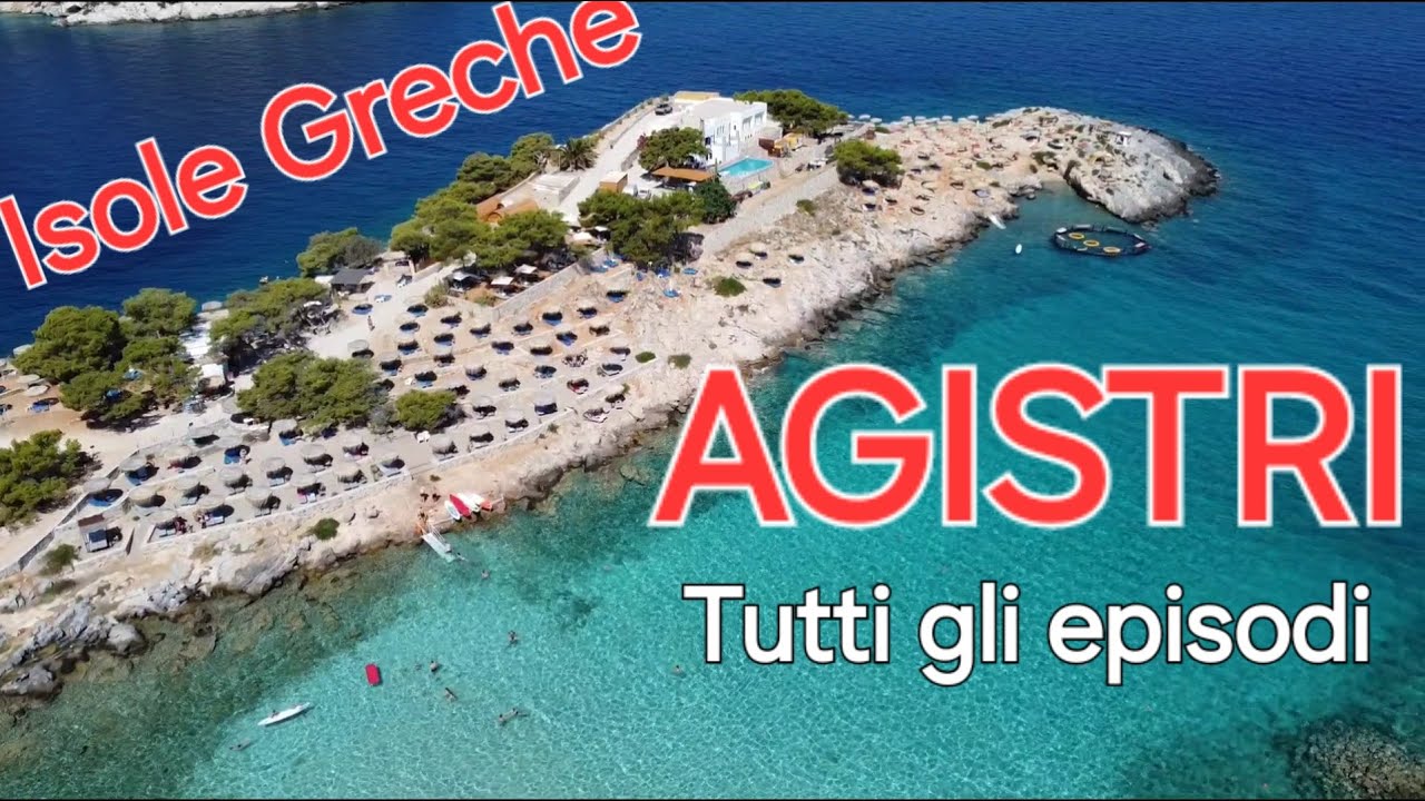 Isole Greche 👉 AGISTRI Le spiagge più belle ❤️🏍️❤️