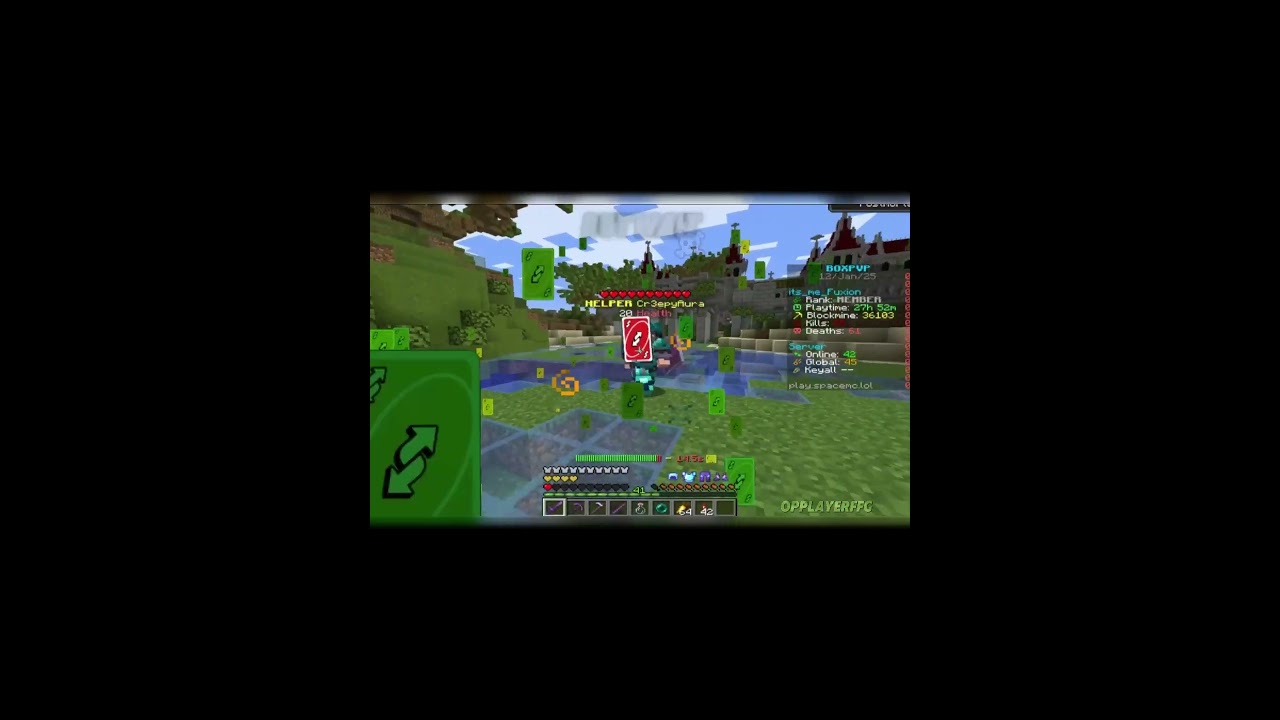 minecraft spacemc  #boxpvp #lifesteal #spacemc