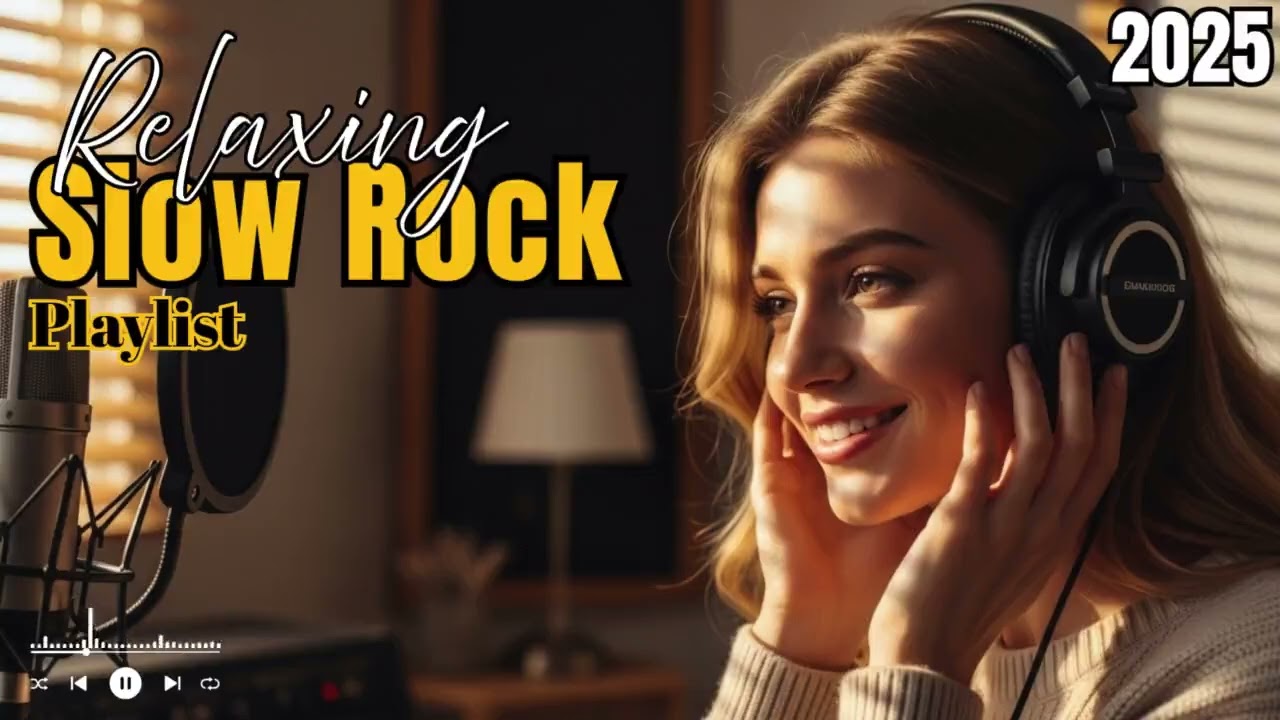 Calm Slow Rock Melodies 🎧 | Gentle Guitar Ballads for Relaxation