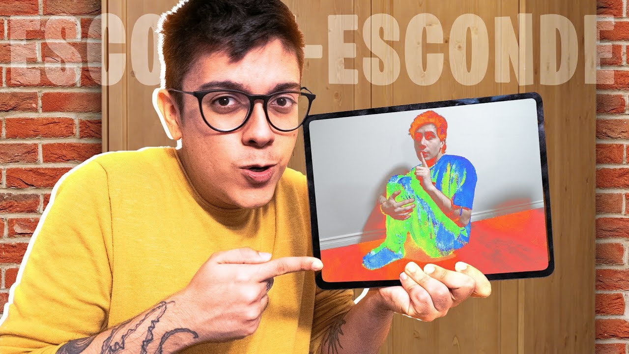 USAMOS CÂMERA DE SEGURANÇA NO ESCONDE-ESCONDE! *trolagem*