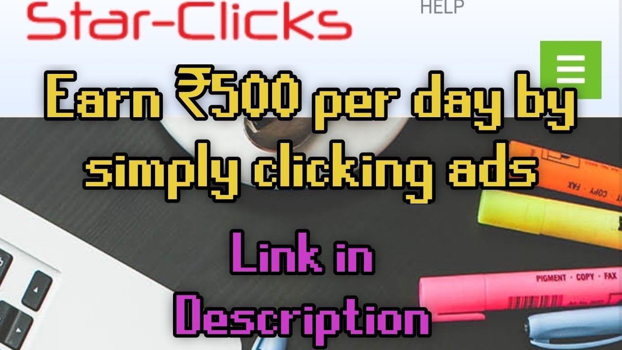 Star Clicks - Earn money by clicking ads 🤑🤑🤑🤑