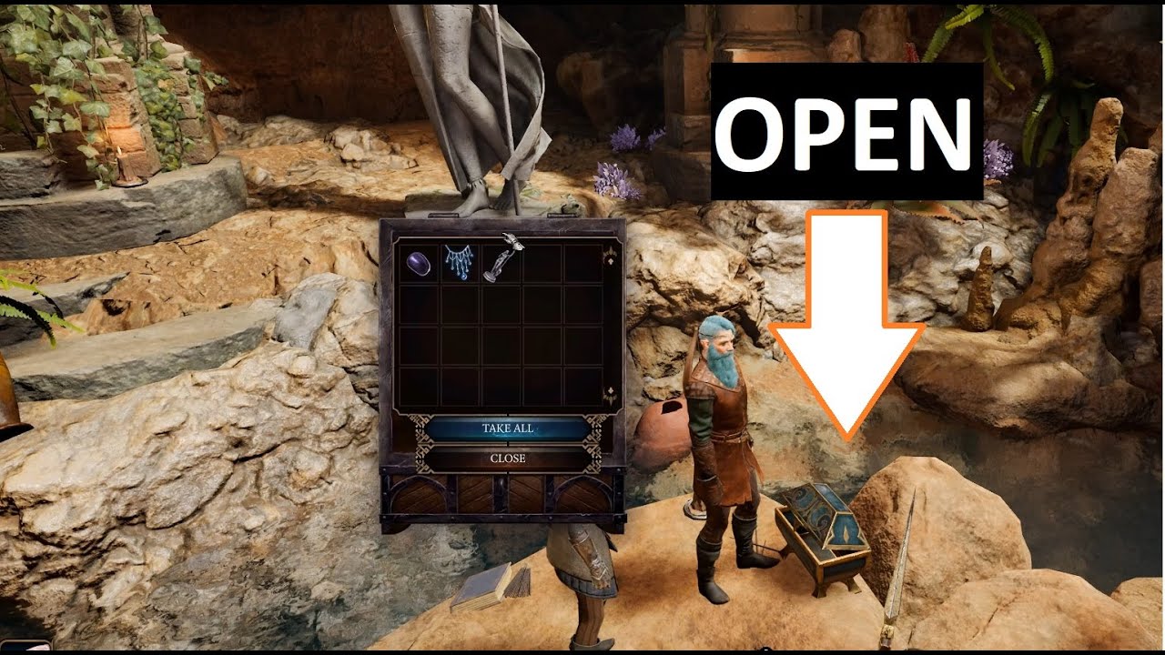 How to Open Gilded Chest in Owlbear Cave | Baldur's Gate 3