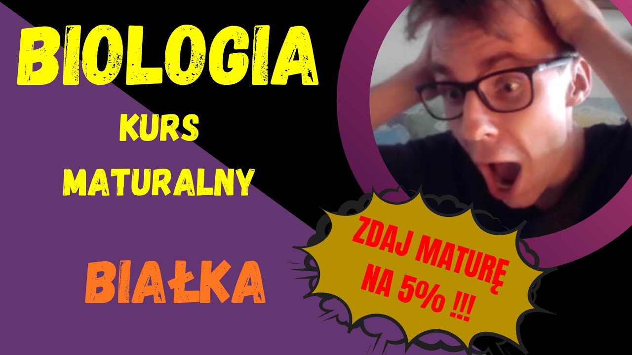 Białka. Darmowy kurs maturalny z biologii. #matura