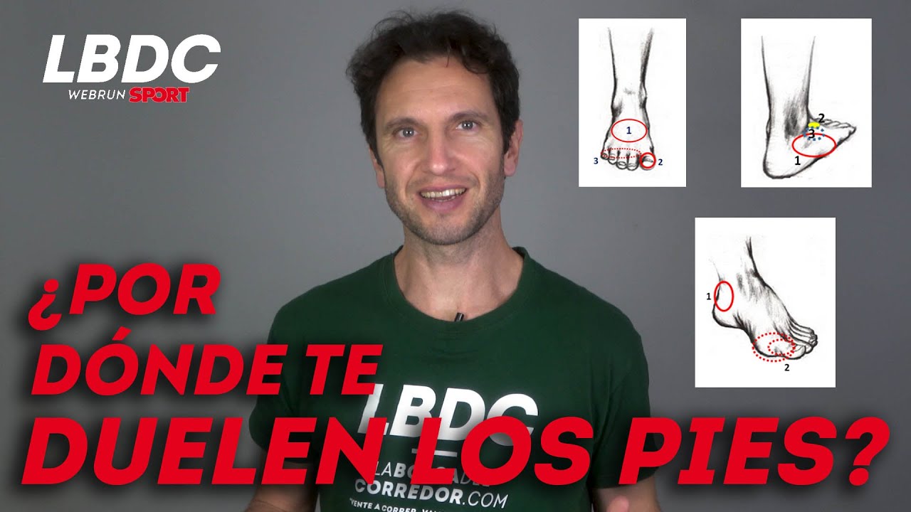 ¿Por qué te DUELE el PIE al correr o al caminar?
