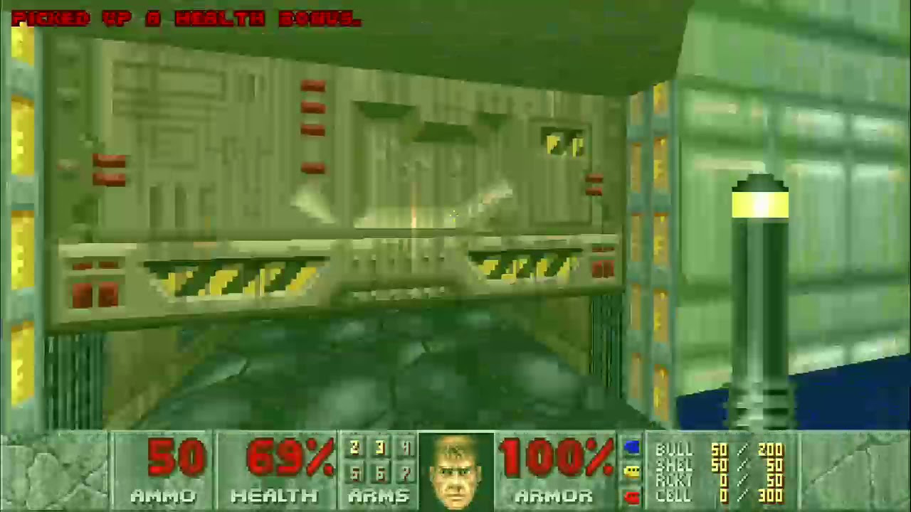 Doom E1M6 Central Processing 1:07.09