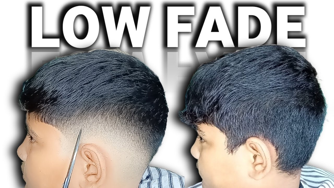 Como hacer un degradado bajo o low fade y texturizar la parte superior 🔥