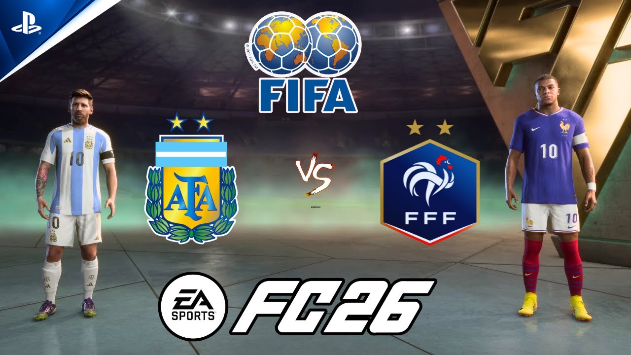 FC-26 | France vs Argentina - International Matchday | PS5 Pro Gameplay [4K]