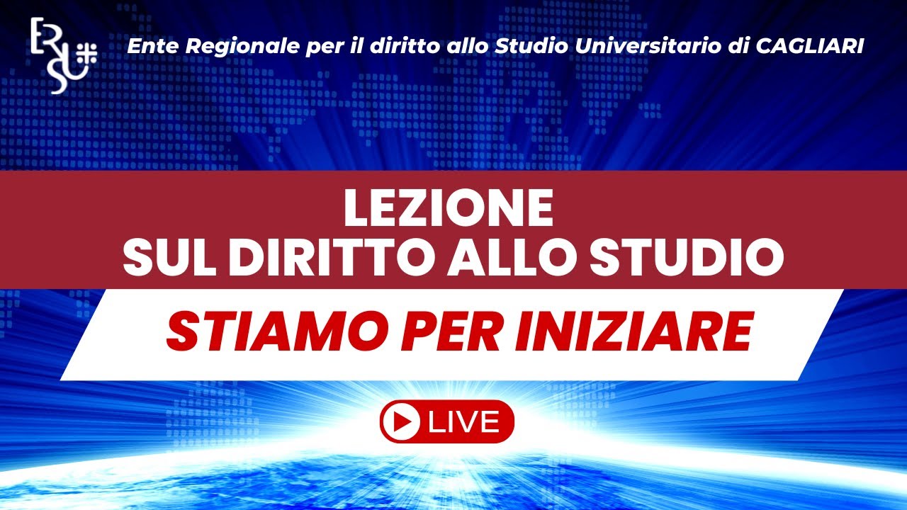 Lezione sul Diritto allo Studio 04.04.2023, ore 12