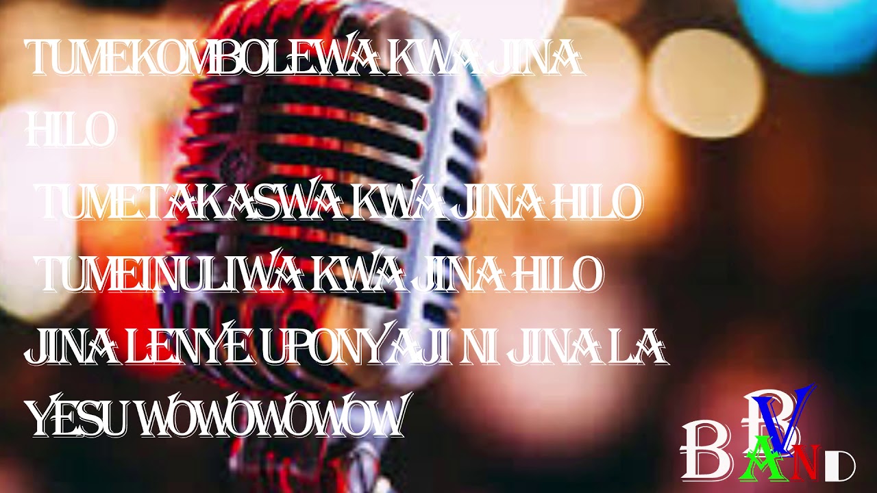 JINA LA YESU BY THE BLESSED VOICES BAND(BV)