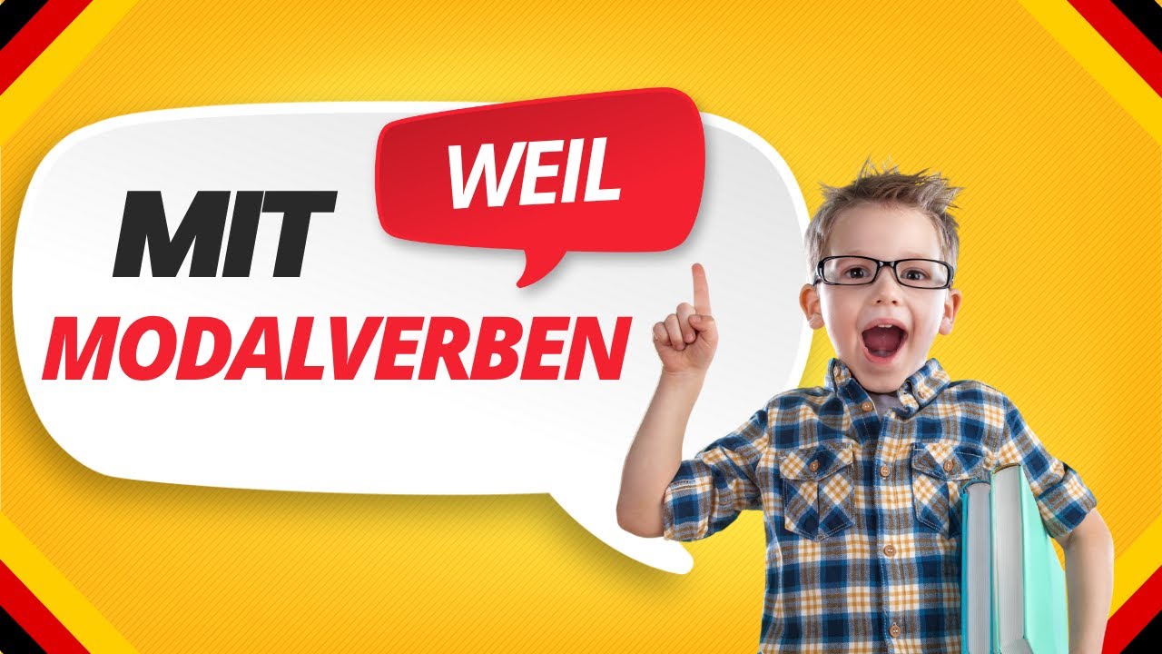 WEIL with MODAL VERBS SONG | How to use WEIL with modal verbs SONG | Conjunction WEIL SONG