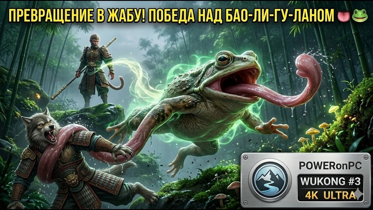 ПОБЕДА НАД ГИГАНТСКОЙ ЖАБОЙ 🐸 Новый навык! | Black Myth: Wukong #3