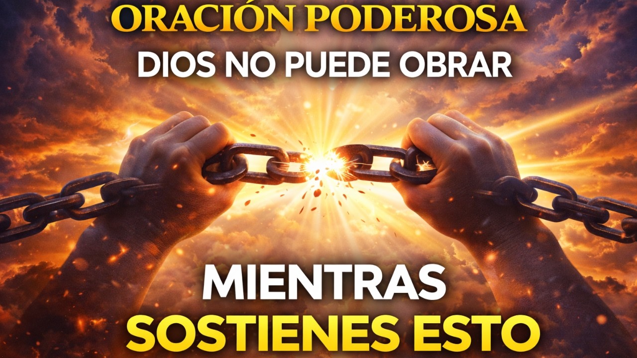 ORACIÓN PODEROSA | Dios No Puede Obrar Mientras Sostienes Esto
