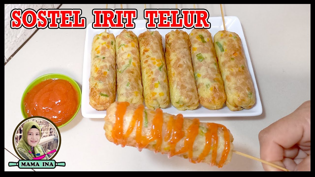 Cara Bikin SOSTEL Irit telur yang Mudah Meski Tanpa Cetakan