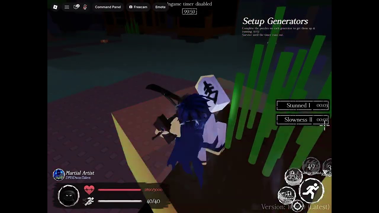 High quality Forsaken mobile gameplay of Friday the 13th Slasher vs Martial Artist @coolwakka 