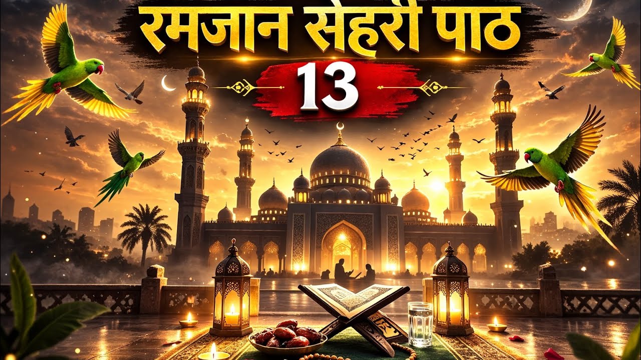 रमजान शायरी पार्ट 13 | सेहरी में सबको जगाने की दिल छू लेने वाली शायरी | Sehri Alert 2026