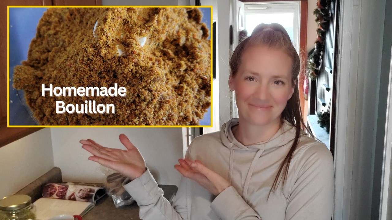 How I Made Homemade Vegetable Bouillon Powder
