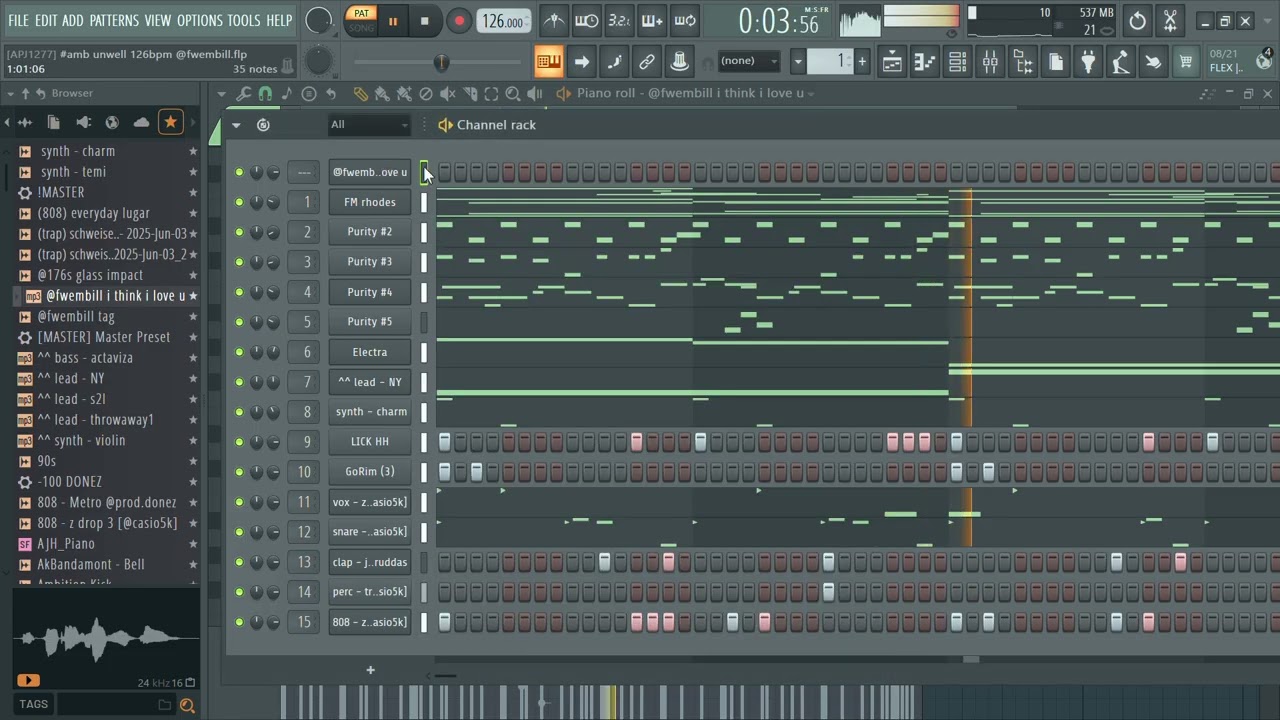 Random Beat Making w/ Bill @fwembill