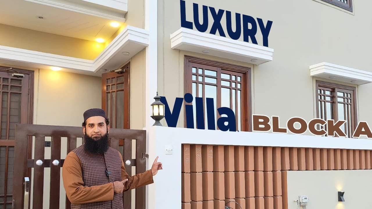 Dream Luxury Villa in Block A | Elite Living Starts in Naya Nazimabad