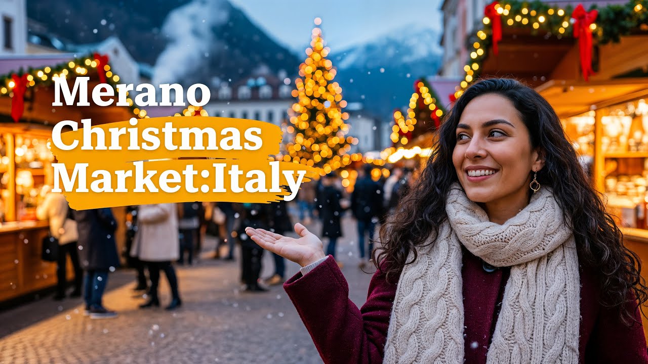 Merano - MOST BEAUTIFUL Christmas Market In ITALY 🇮🇹 😍