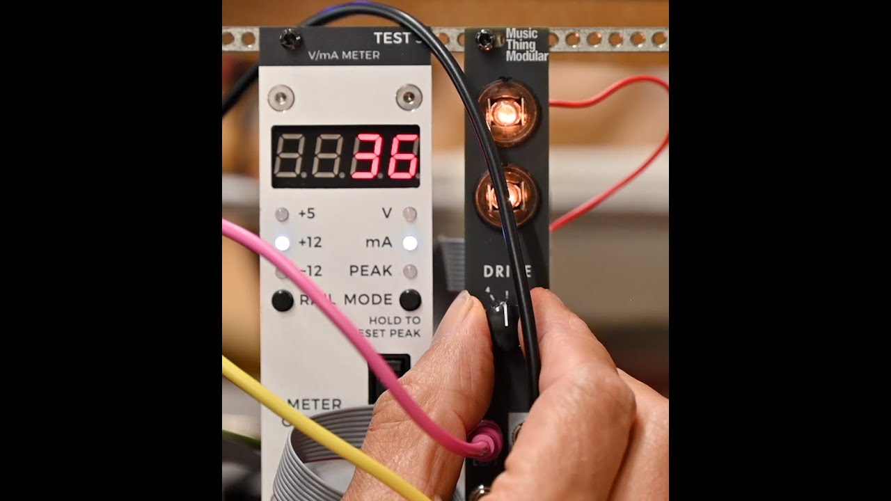 C.K. builds a Twin Drive kit from Music Thing Modular, eurorack