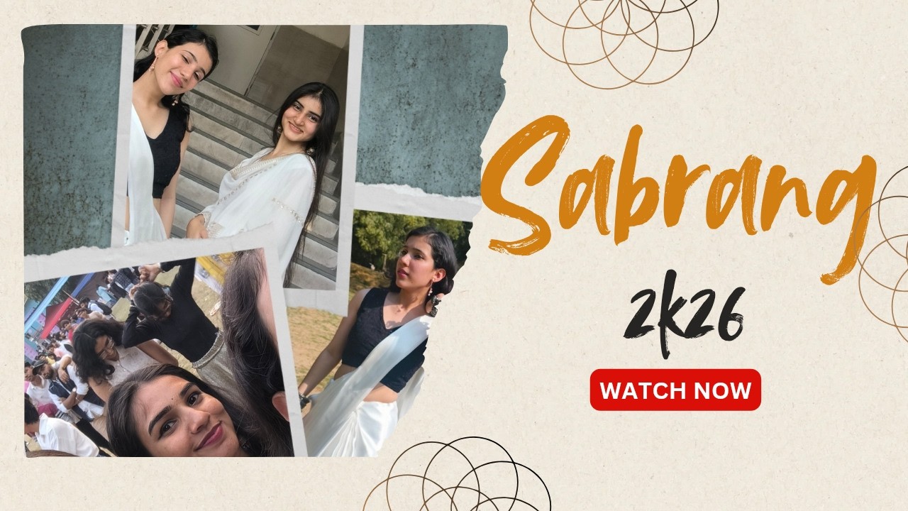 Sabrang 2K26 – Unforgettable Fest Vibes | DBC Delhi ❤️