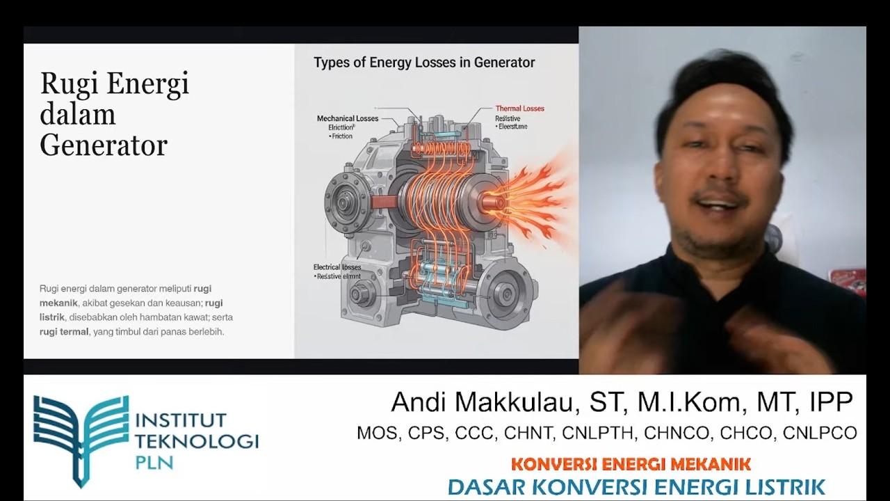 EP. 3 |KONVERSI ENERGI MEKANIK | DASAR KONVERSI ENERGI LISTRIK | KELAS B | ITPLN | 20252