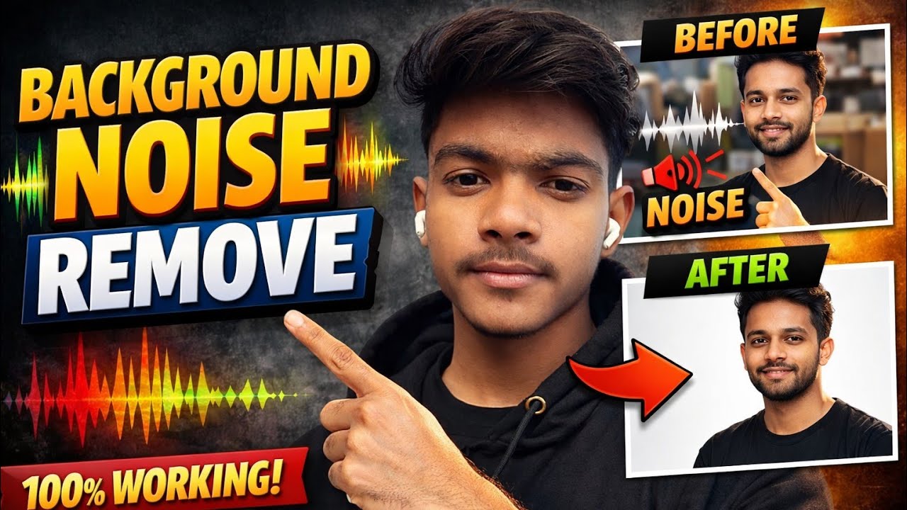 CapCut Me Background Noise Remove | Mobile Me Voice Clear Karne Ka Best Tarika 🔥 #ClearVoice #edit 