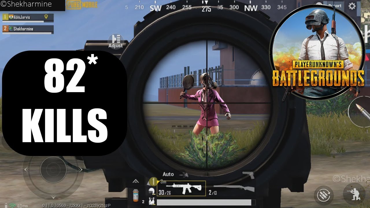 PUBG Mobile 82 Kills Compilation | #Shekharmine