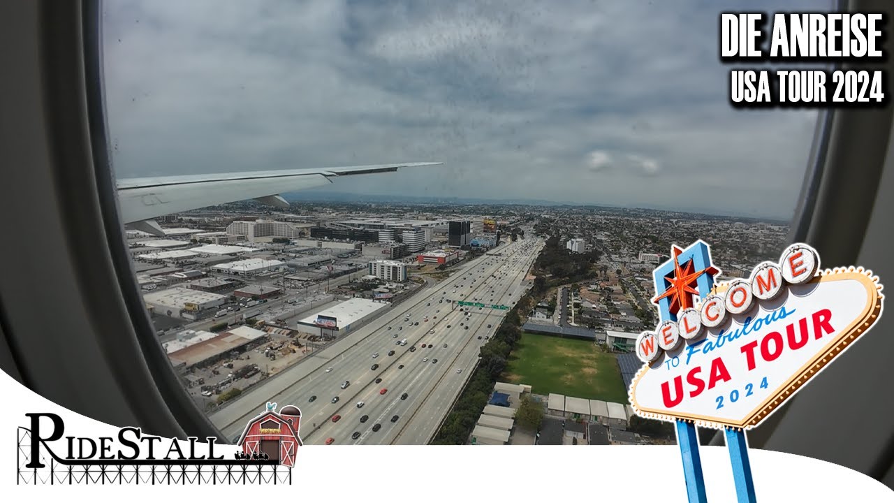 Es geht los! Tourstart mit einem laaangen Flug über den großen Teich ✈️ VLog | USA Tour 2024 #01