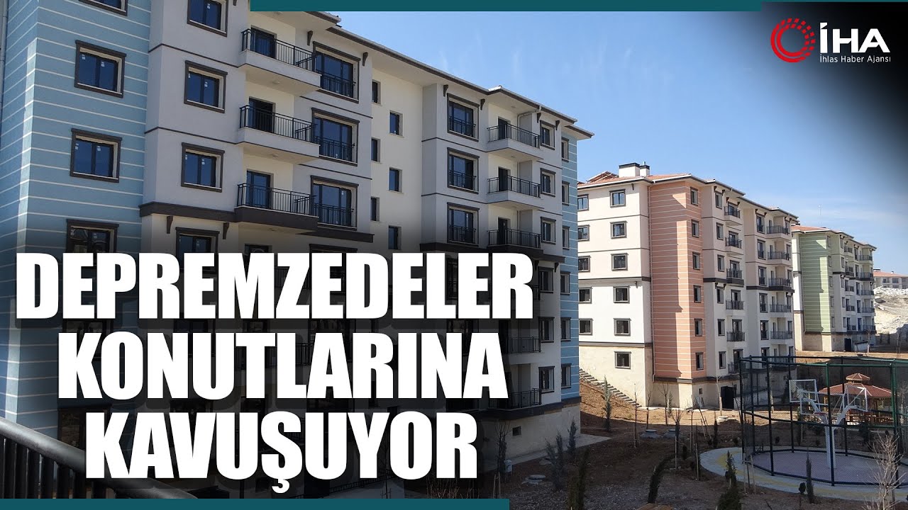 Malatya’da Depremzedeler Konutlarına Kavuşuyor