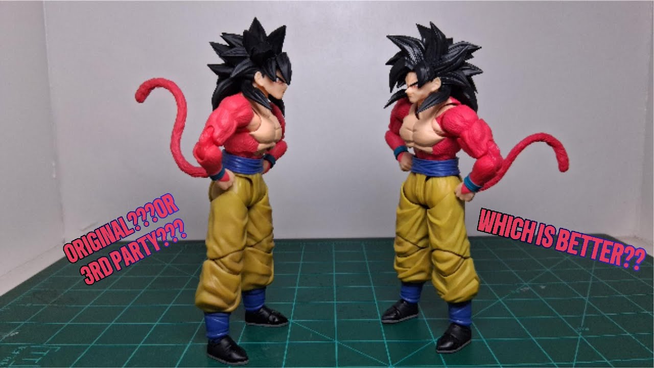 ehhhh tamashi move......(theres a clear winner) Df SS4 & SHF SS4 Goku Comparison video!!!!