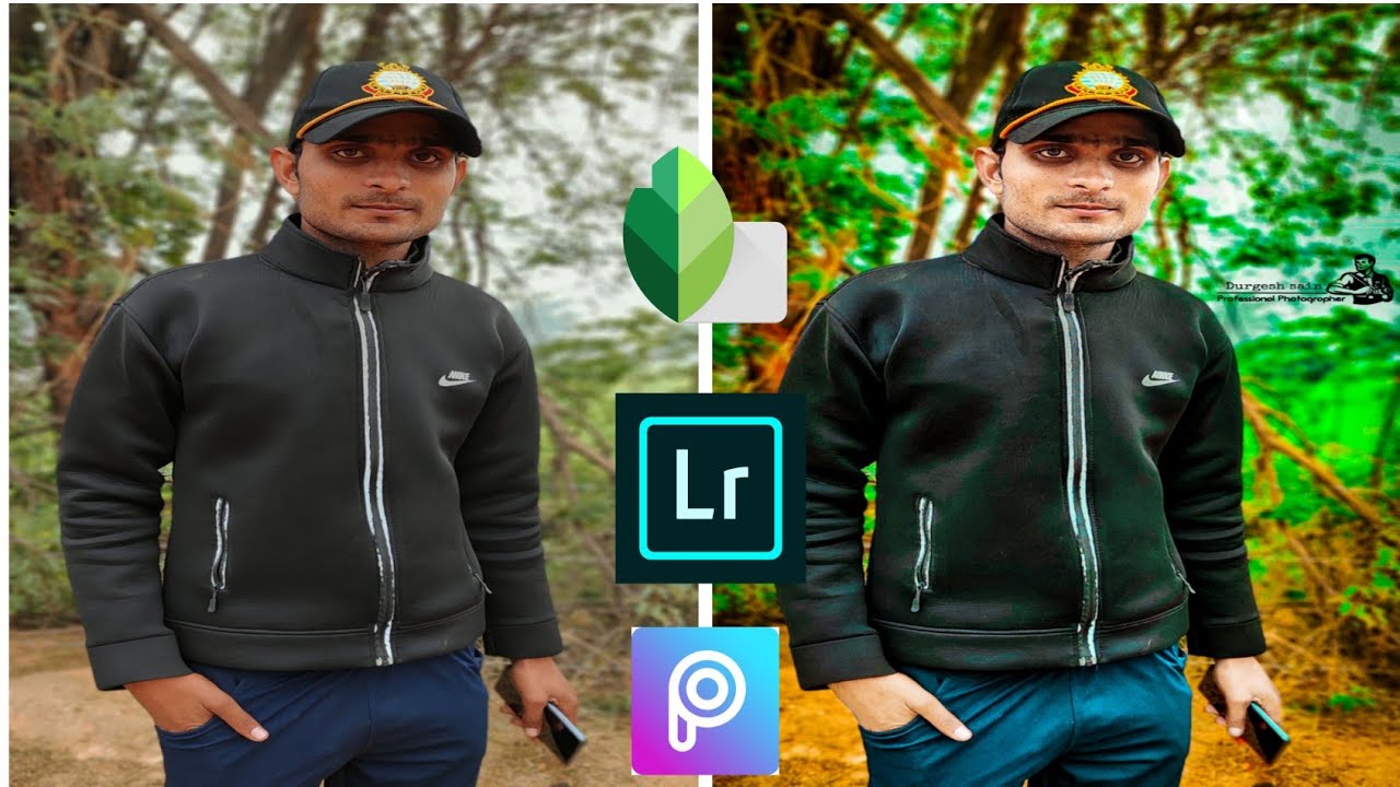 Green/black Effect Editing tutorial video// sain photography