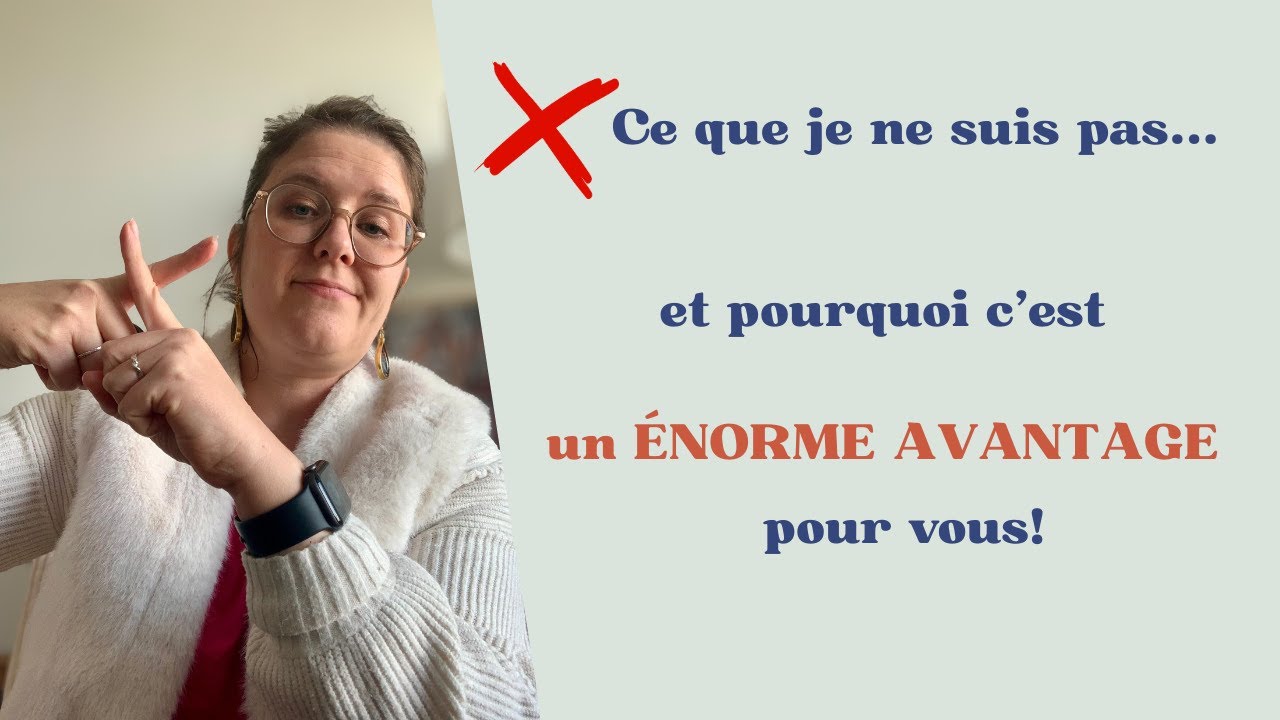 Ce que je ne suis pas… et pourquoi c’est une énorme force pour ton projet
