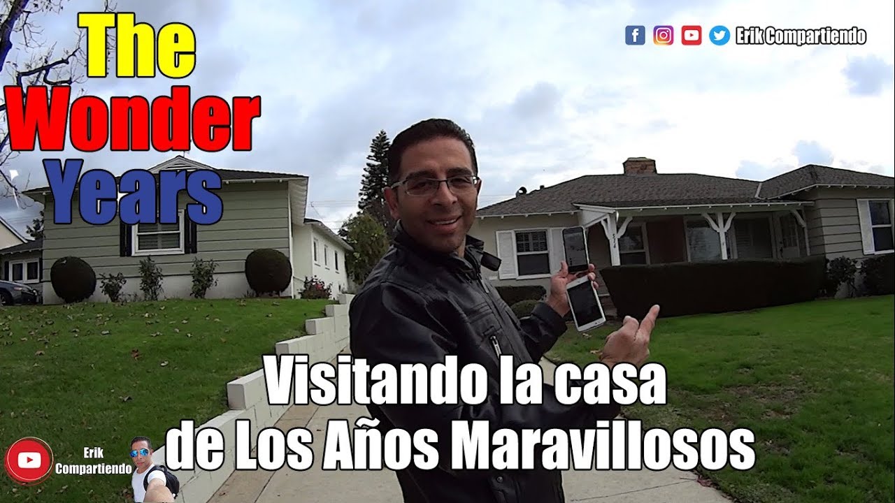 Visitando la casa de los años Maravillosos ( The Wonder Years House)