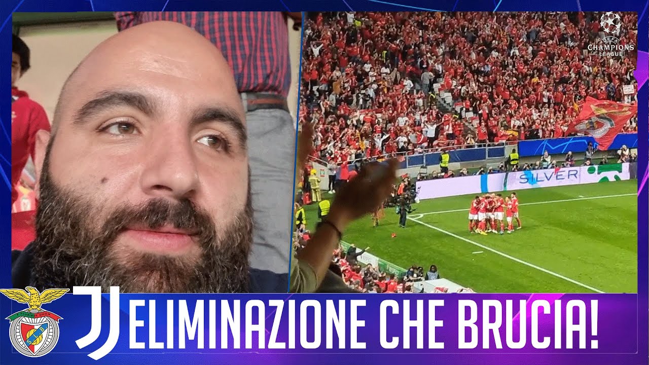 DISASTRO al DA LUZ || BENFICA JUVENTUS 4-3 [LIVE REACTION]