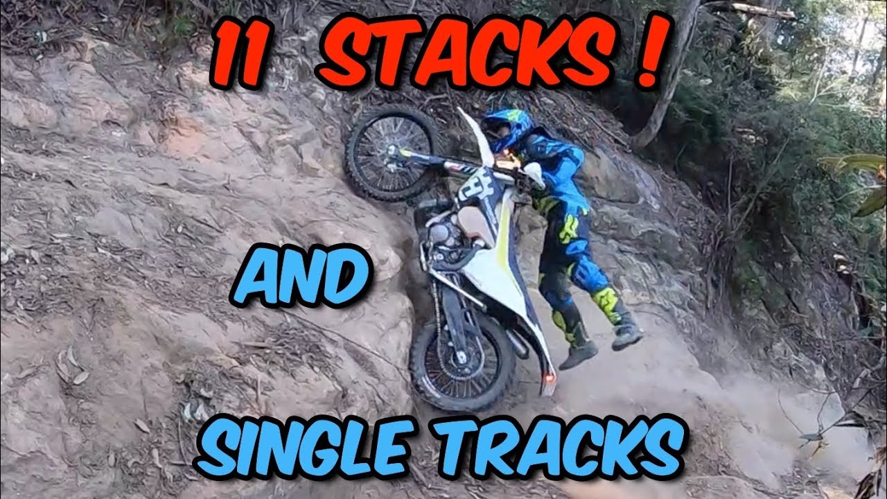STACKS and Single Tracks Watagans NSW Aug 2019 Enduro Dirt Bike Riding NSW
