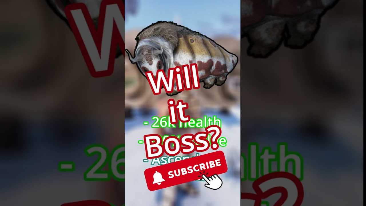 Будет ли это боссом?: Газовый мешок #arkascended #arkbossfight