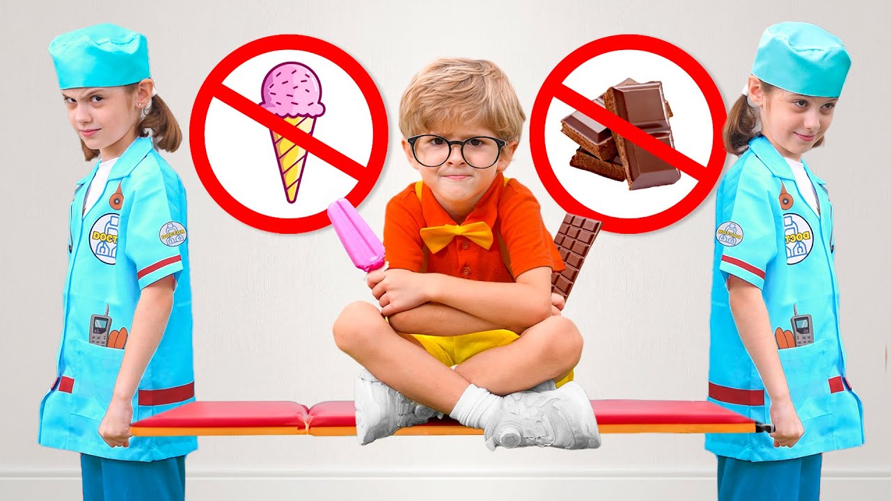 تتعلم إيفا وأصدقاؤها الوظائف والمهن للأطفال
