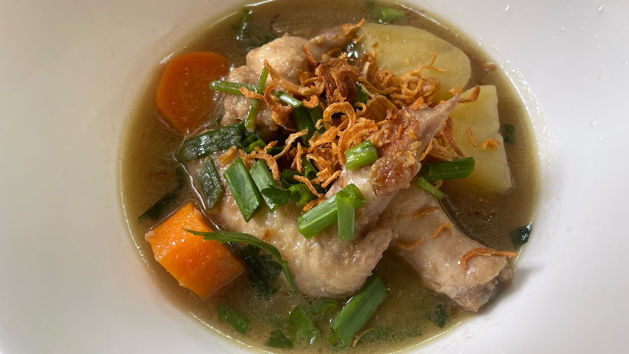 Masak Apa Masak Mystyle Sop Ayam Berempah - Chicken Soup with Spices